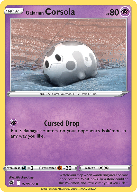 078/192 Galarian Corsola