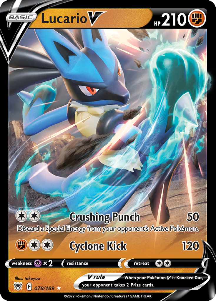 078/189 Lucario V