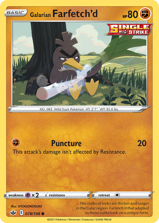 078/198 Galarian Farfetch'd
