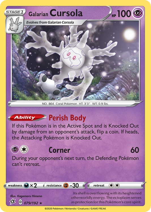 079/192 Galarian Cursola