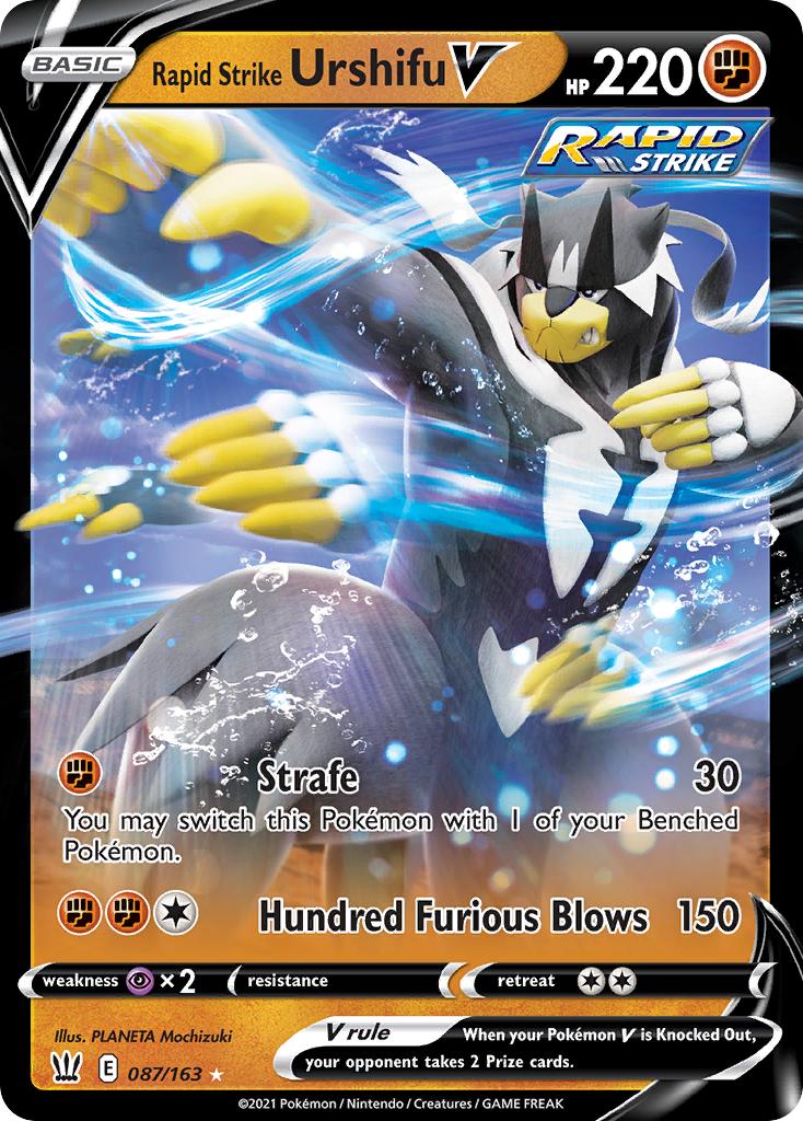 087/163 Rapid Strike Urshifu V