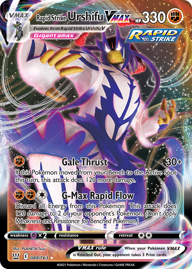 088/163 Rapid Strike Urshifu VMAX