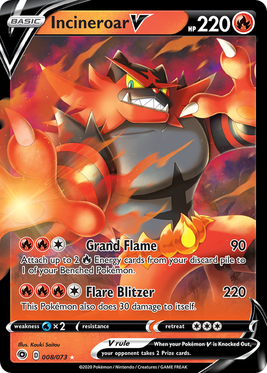 008/73 Incineroar V