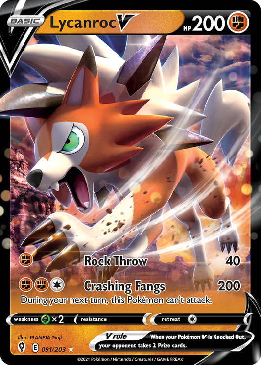091/203 Lycanroc V