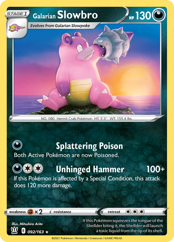 092/163 Galarian Slowbro