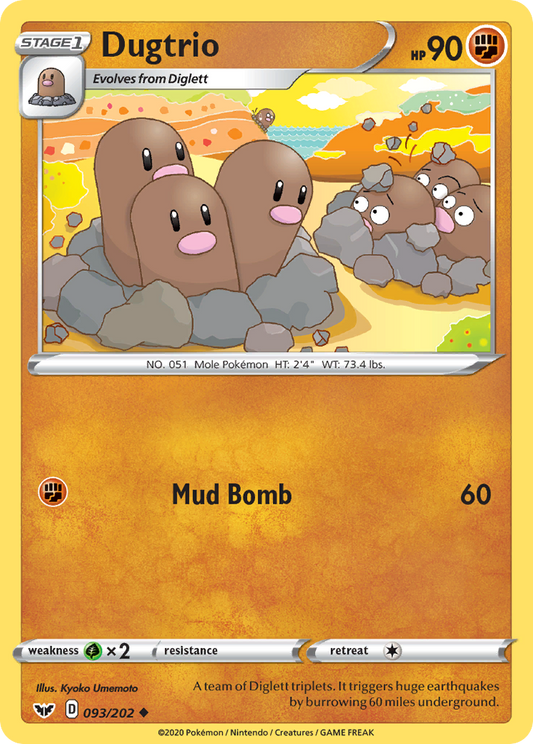 093/202 Dugtrio