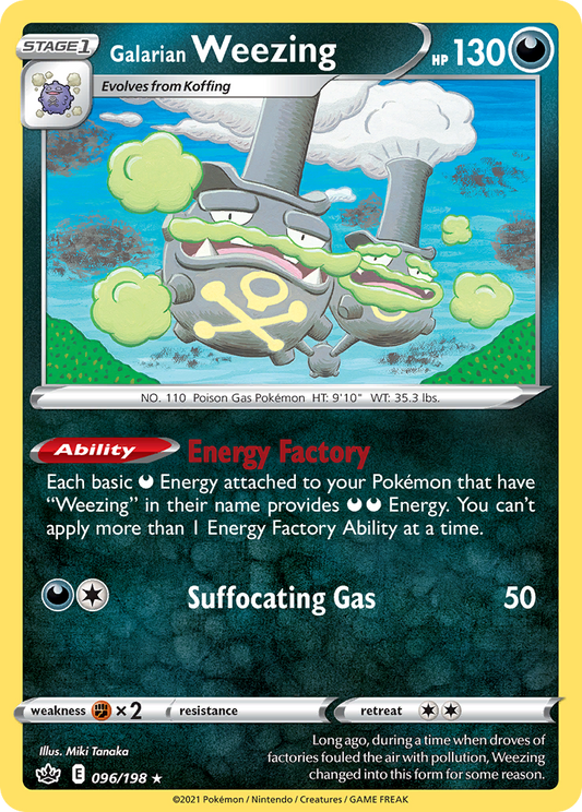 096/198 Galarian Weezing