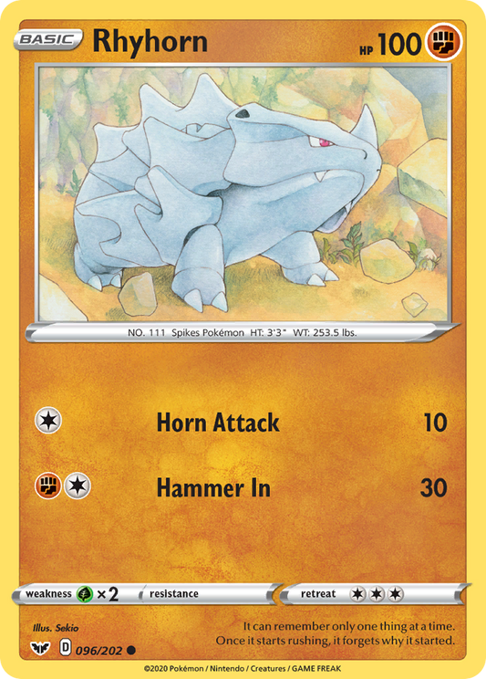 096/202 Rhyhorn