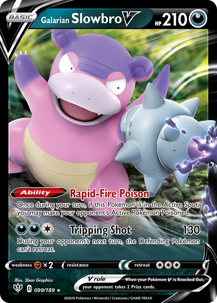 099/189 Galarian Slowbro V