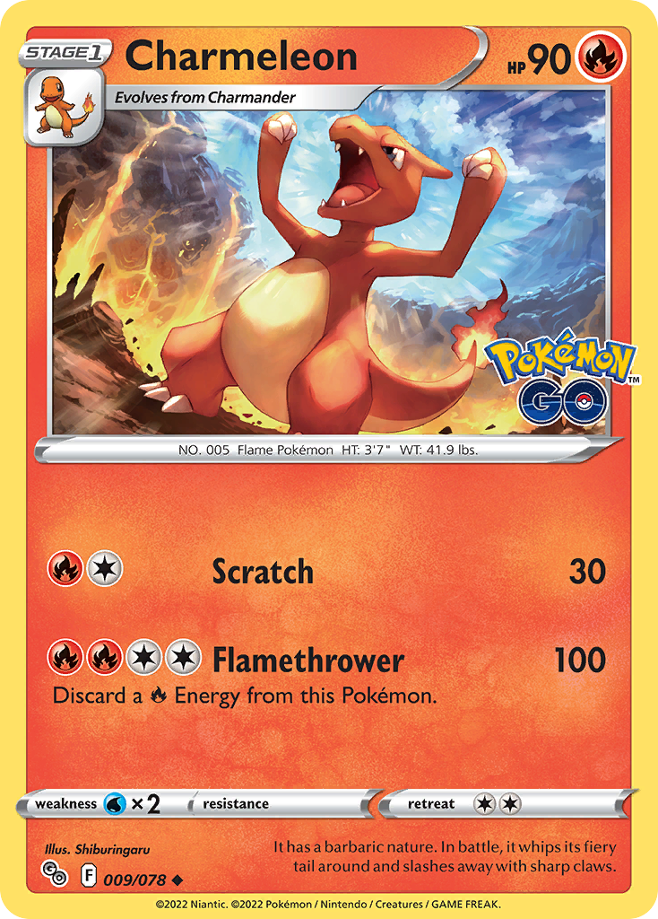 009/78 Charmeleon