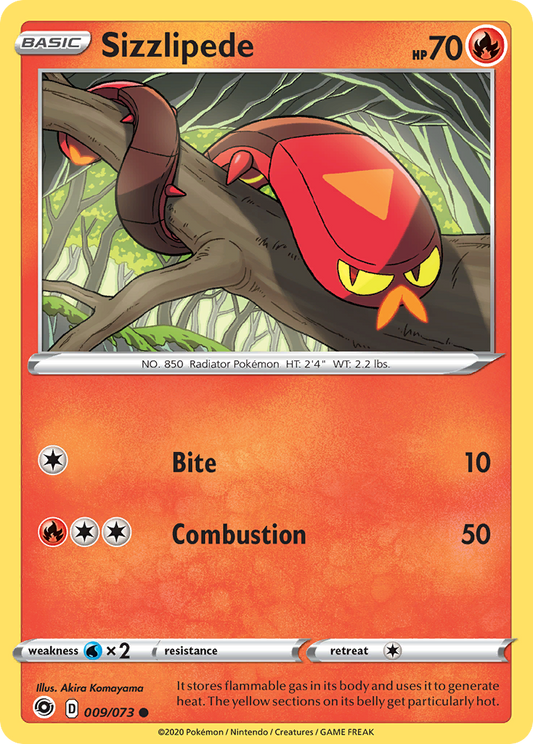 009/73 Sizzlipede